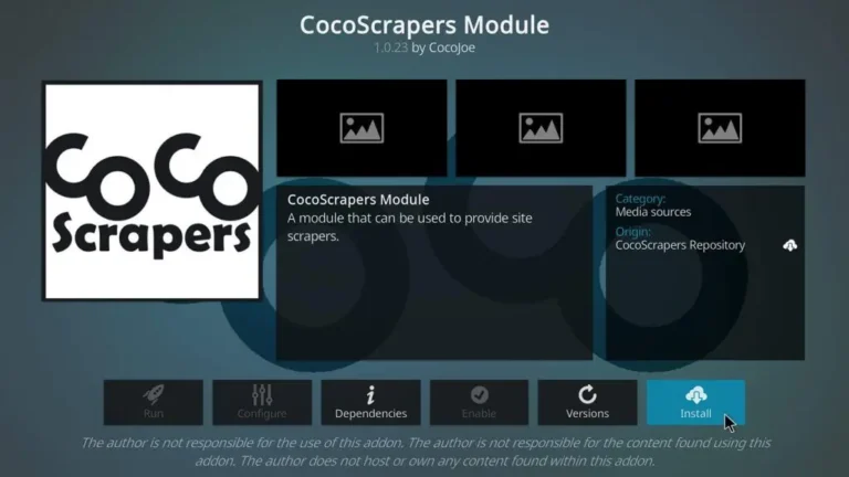تثبيت وتفعيل اضافات CocoScrapers على كودي (دليل شامل 2025)