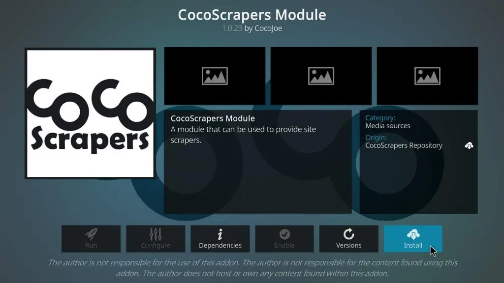 تثبيت وتفعيل اضافات CocoScrapers على كودي (دليل شامل 2025)
